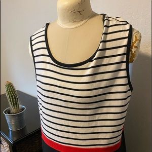 EXPRESSIONS PLUS | Women’s Midi Sleeveless Dress